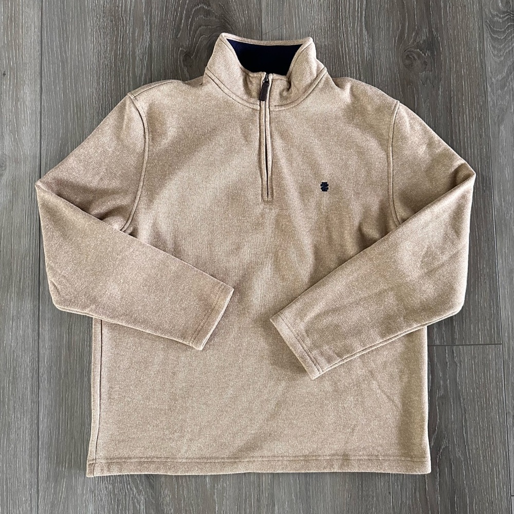 NWOT IZOD Fleece Quarter Zip Pullover Sweater
